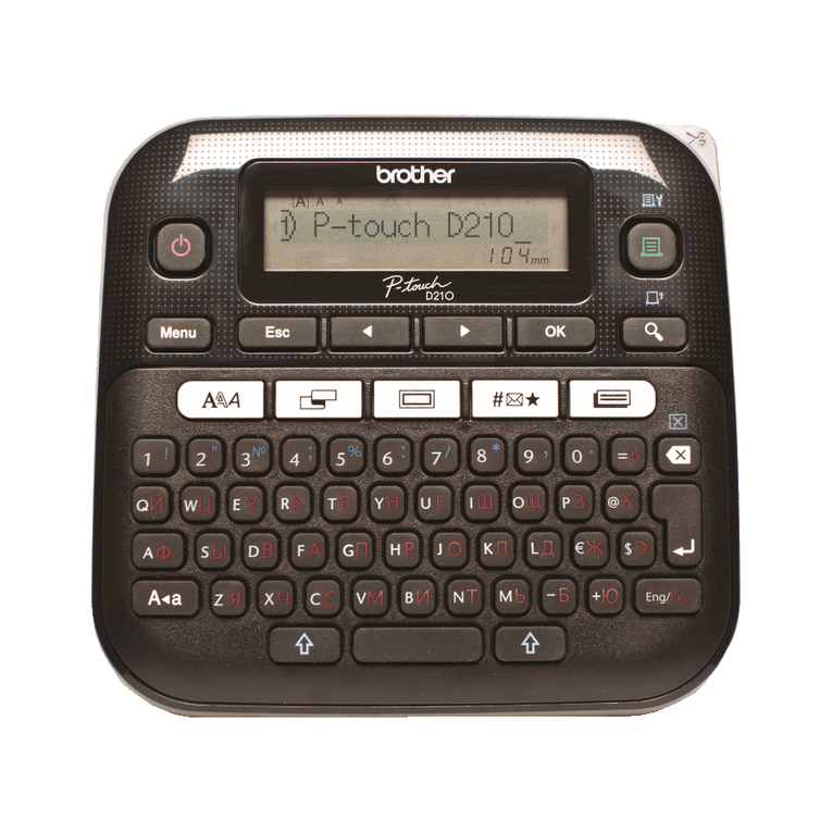 Brother P-Touch PT-D210 user guide