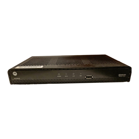 Motorola DCX3200 User manual