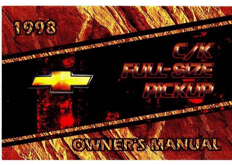 Chevrolet 1998 C/K Full-Size Pickup User manual Chevrolet 1998 C/K Full-Size Pickup User manual