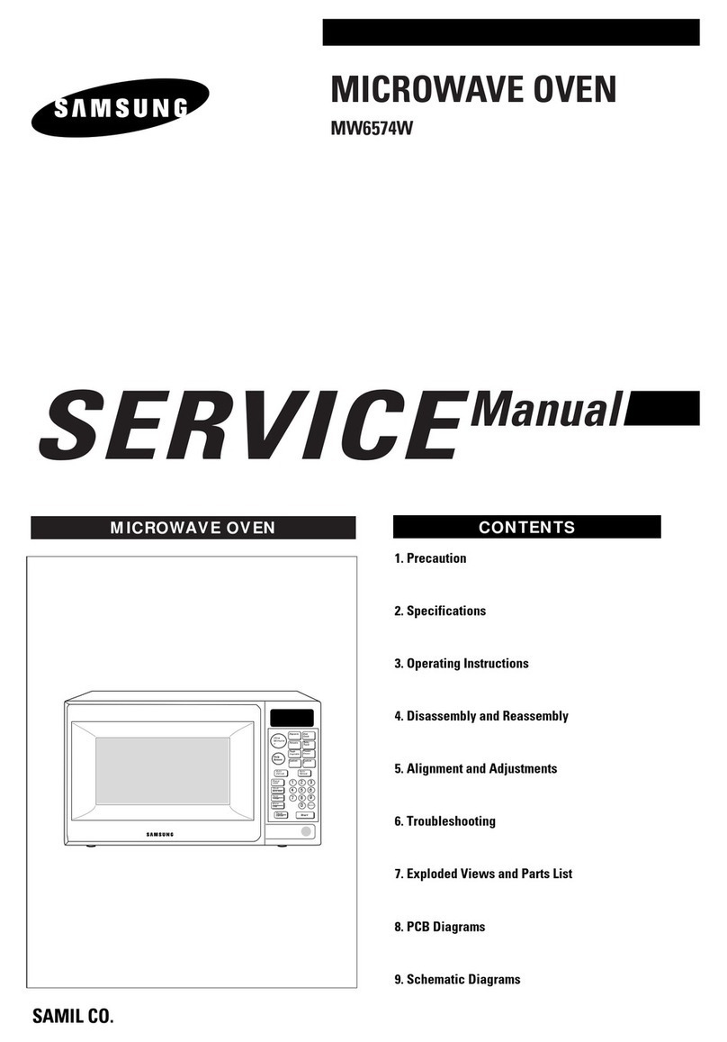 Samsung MW6574W User manual