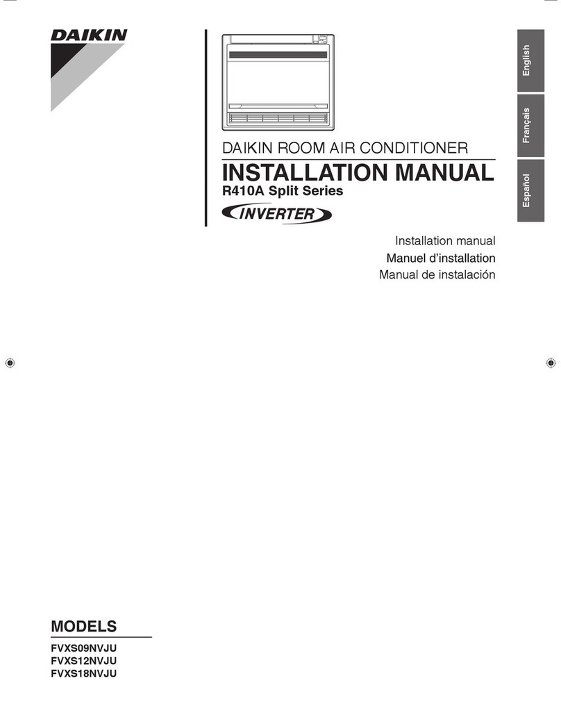 Daikin FVXS09NVJU User manual