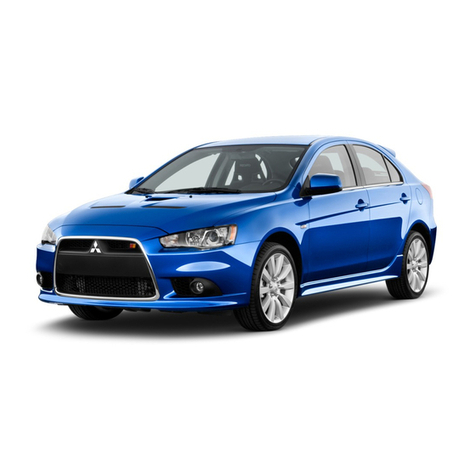 Mitsubishi LANCER User manual Mitsubishi LANCER User manual