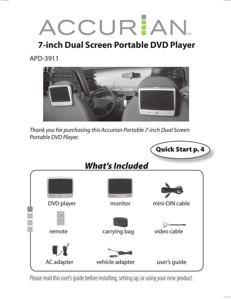 Accurian APD-3911 User manual