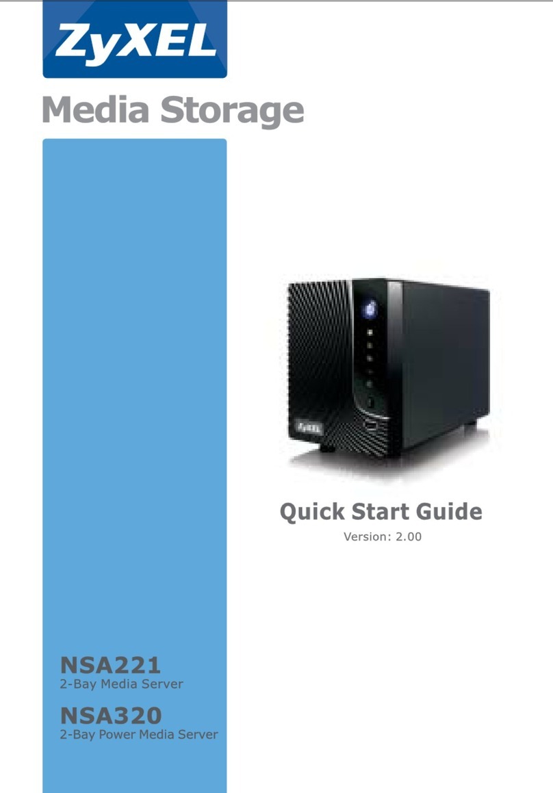 ZyXEL Communications NSA221 quick start guide