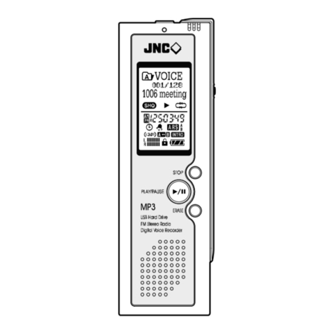 JNC SSF-110 User guide manual