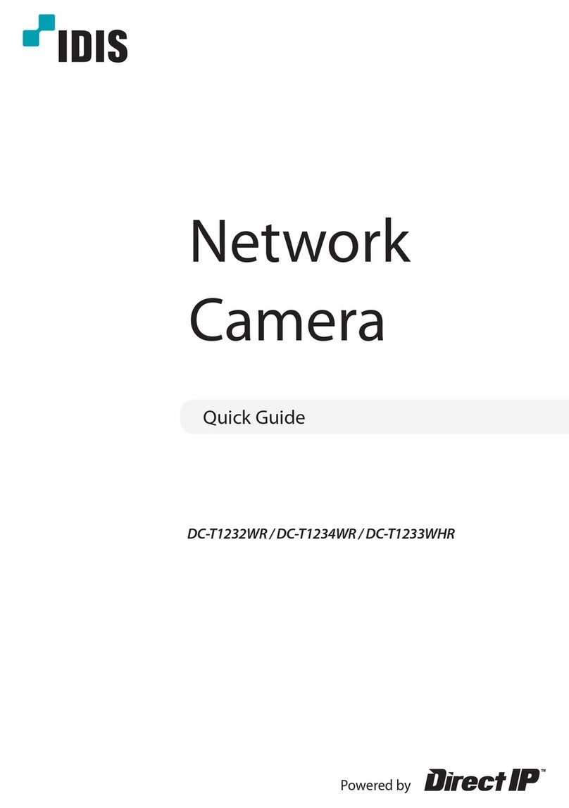 Idis DC-T1232WR User manual