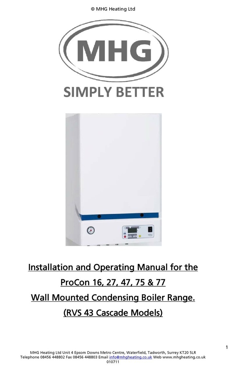 MHG Heating ProCon 16 User manual