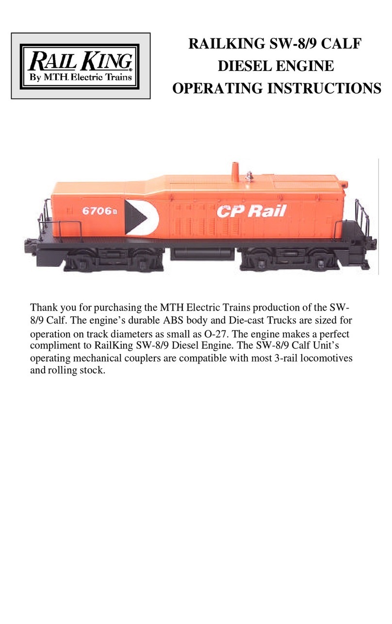 Rail King SW-8/9 CALF User manual
