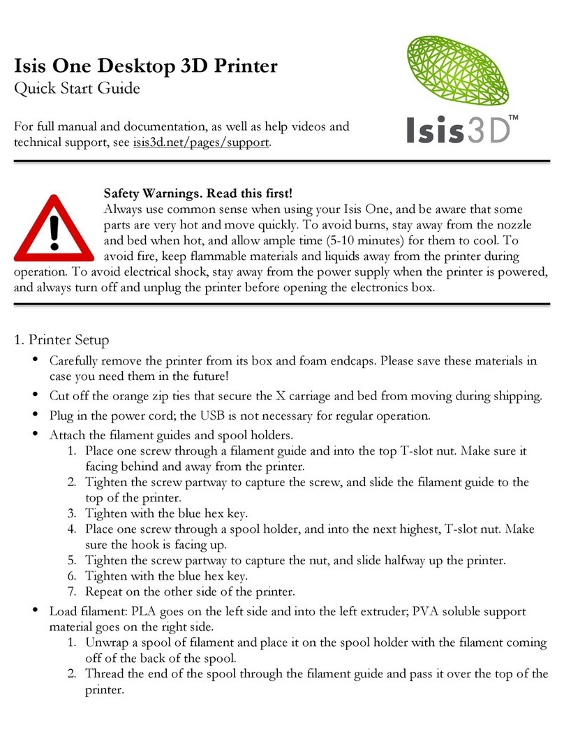 Isis3D One quick start guide
