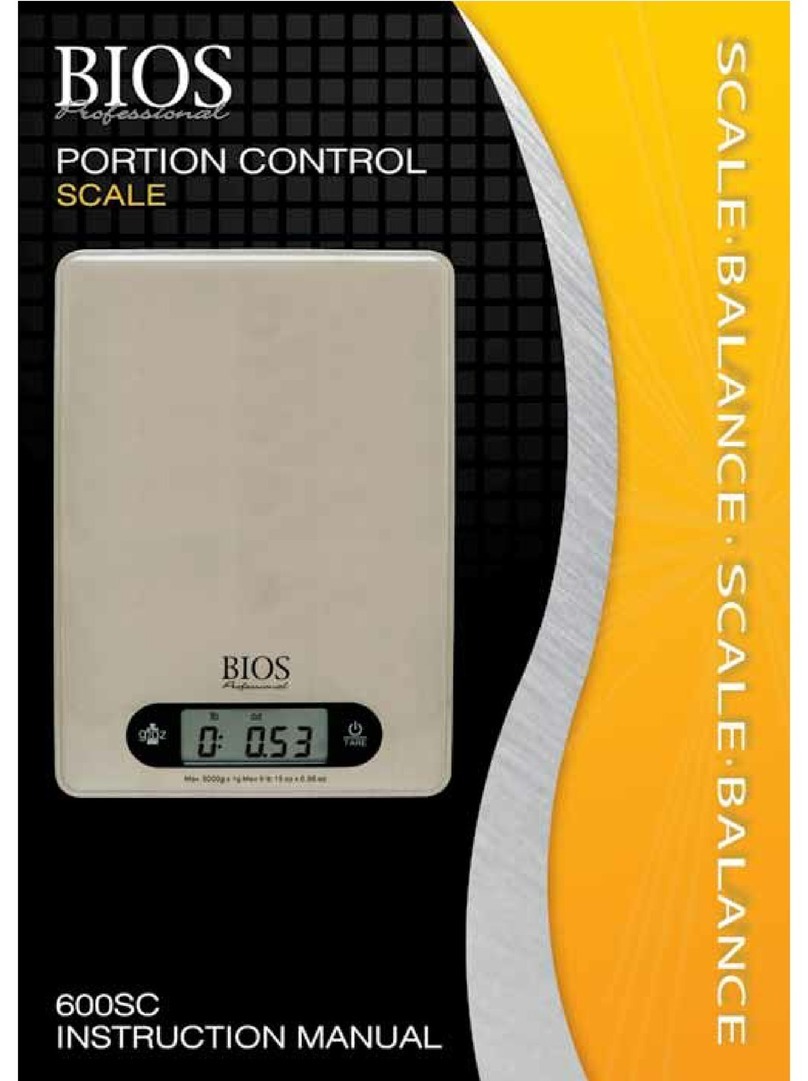 BIOS 600SC instruction manual