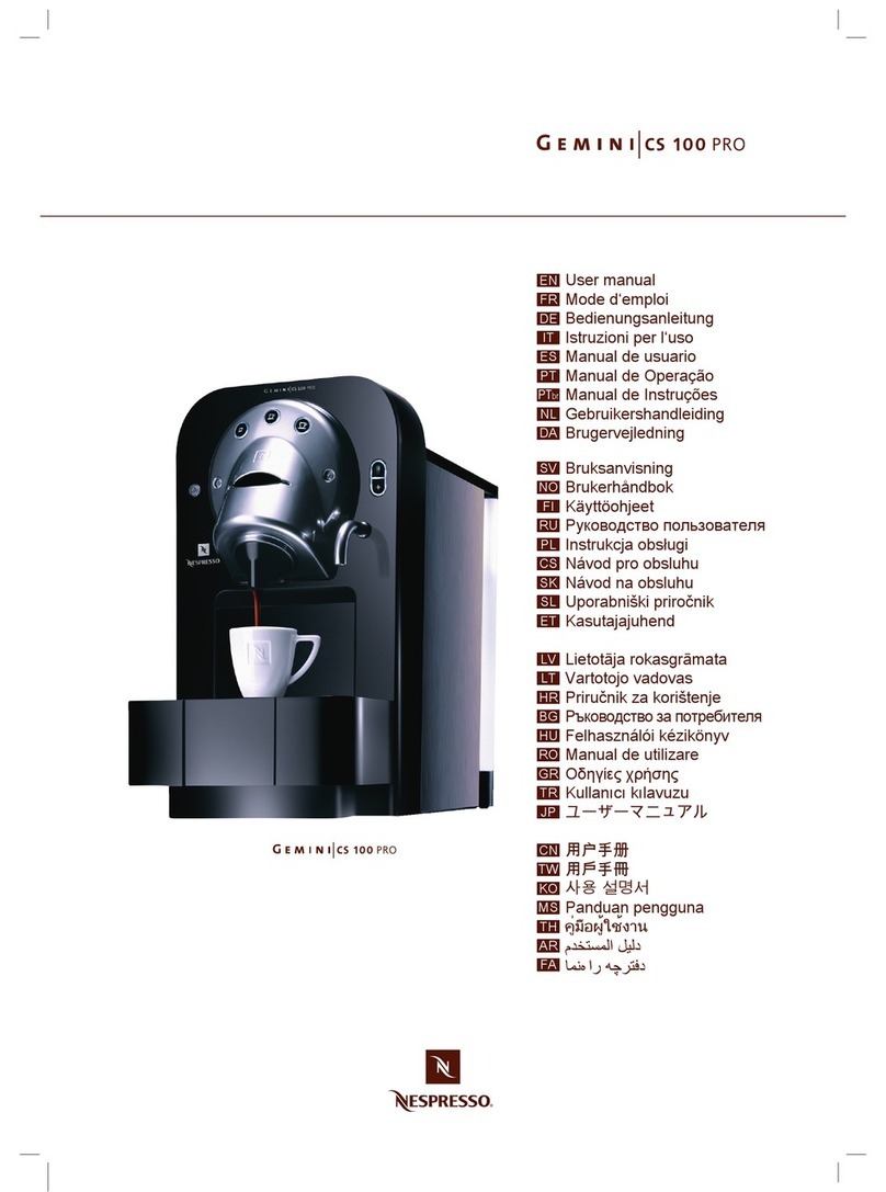 Gemini CS 100 PRO user manual