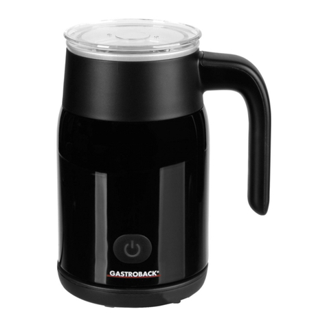Gastroback Latte Magic 42325 User manual