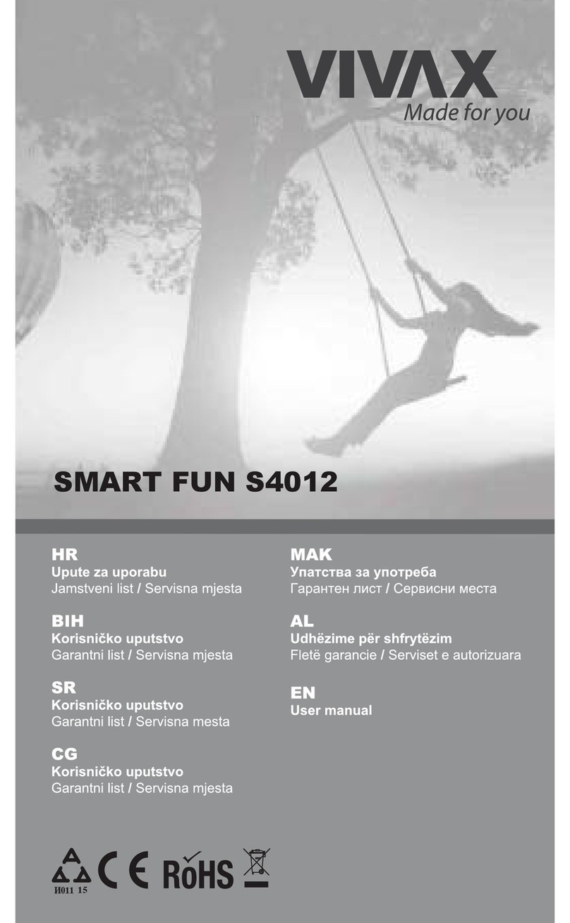 Vivax SMART FUN S4012 User manual Vivax SMART FUN S4012 User manual