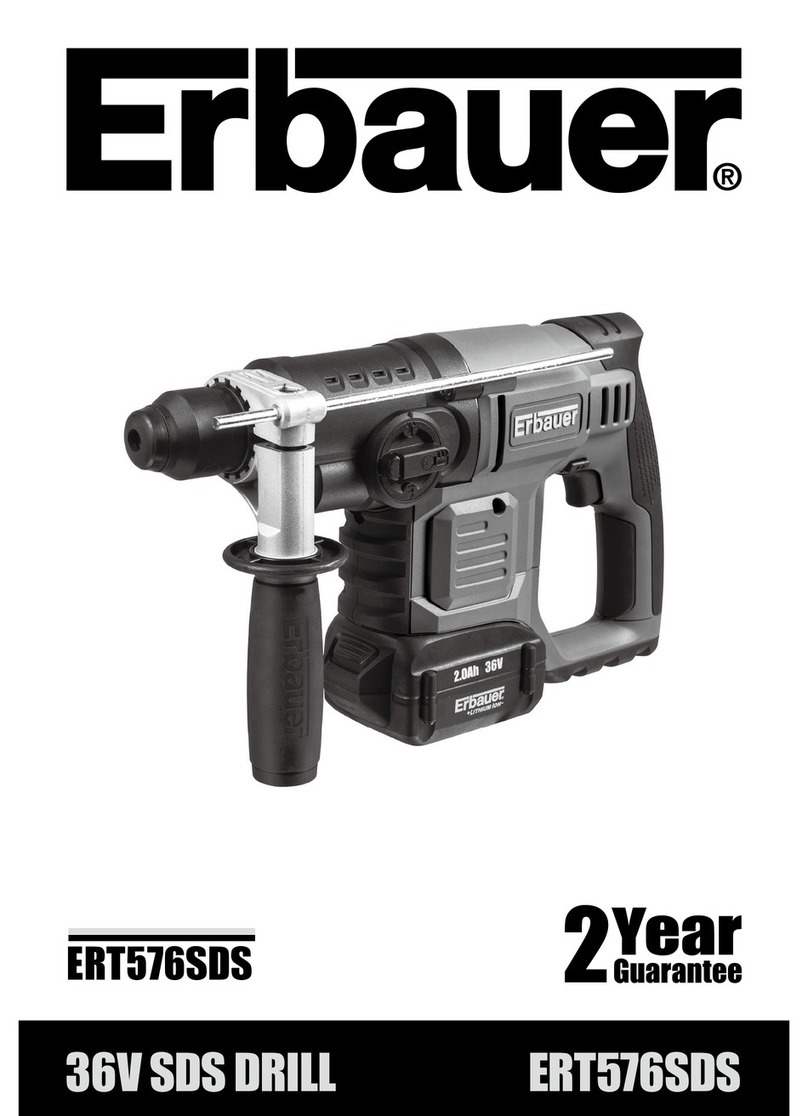 Erbauer ERT576SDS User manual