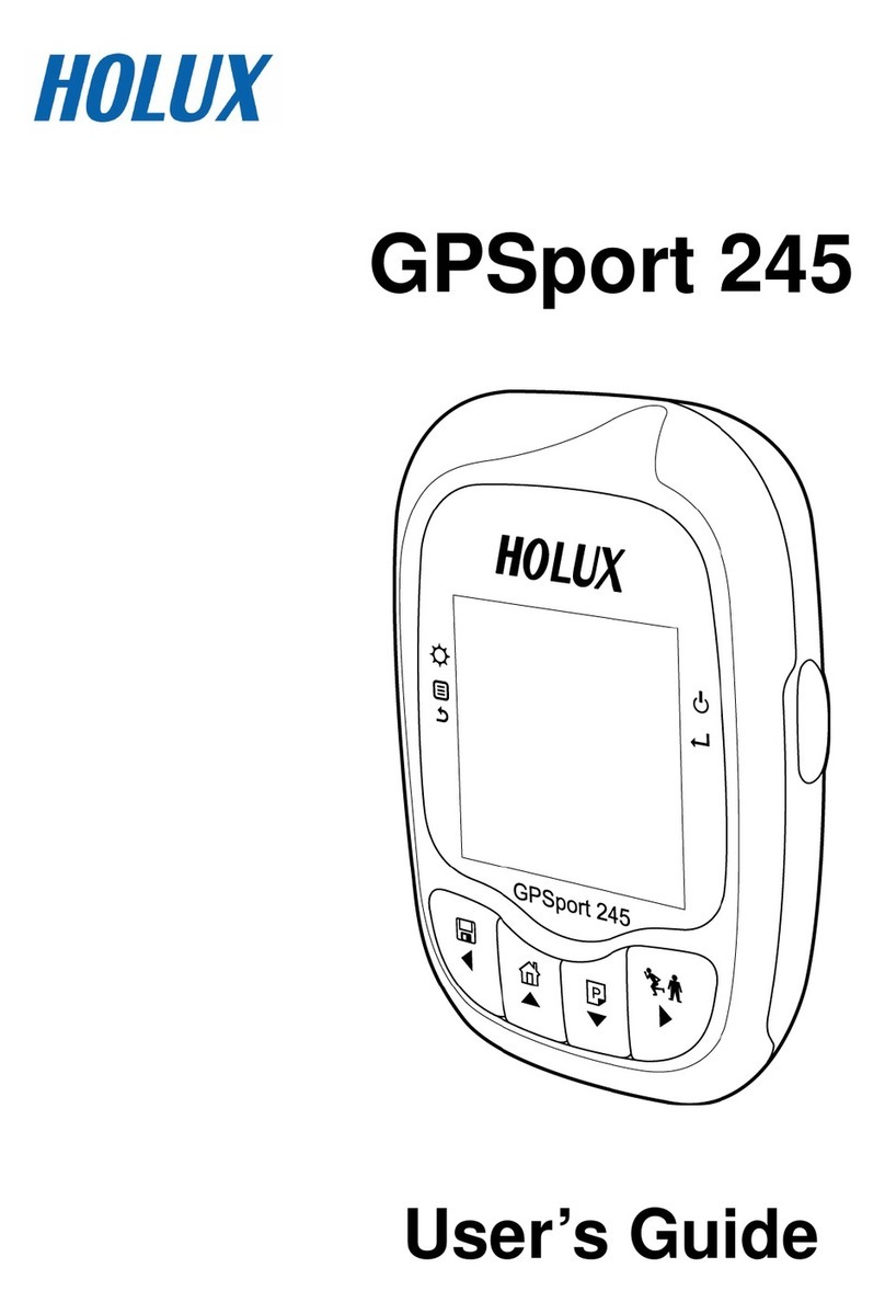 Solux GPSport 245 user guide
