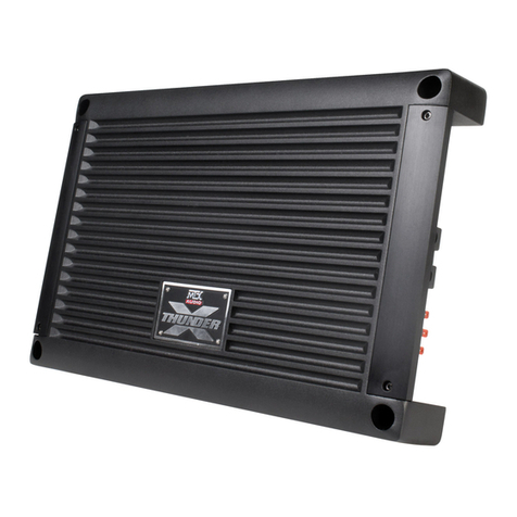 MTX XTHUNDER owner's manual