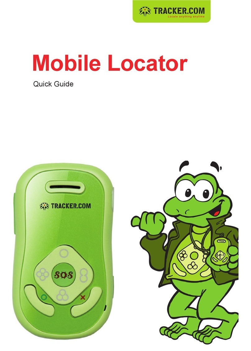 Tracker mobile locator User manual