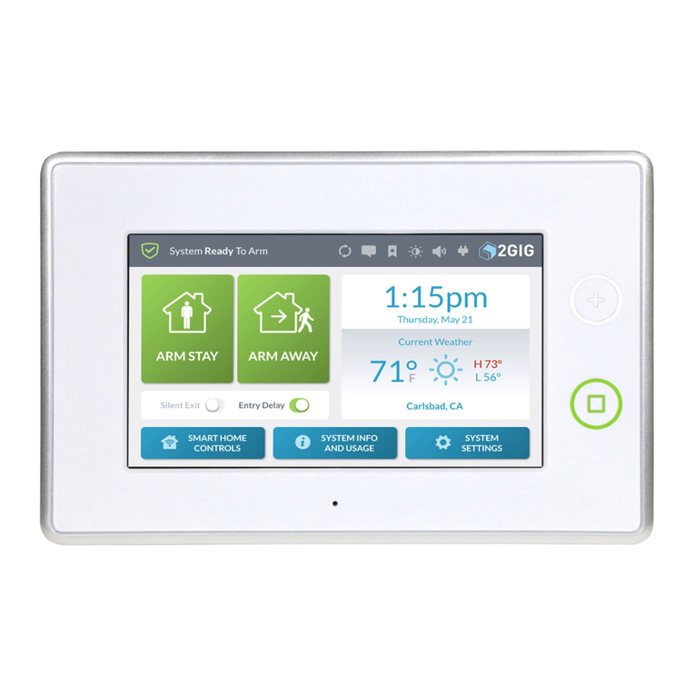 2gig Technologies GC3 user guide