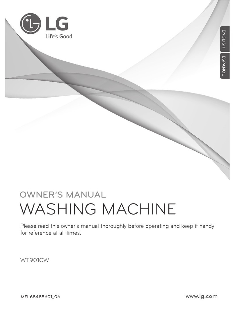 LG WT901CW owner's manual