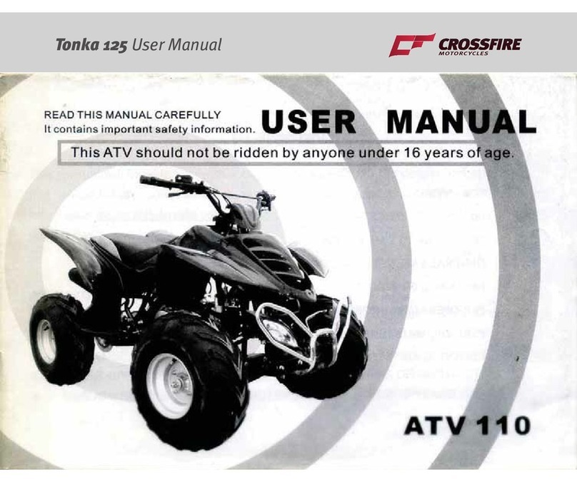 Crossfire Tonka 125 user manual