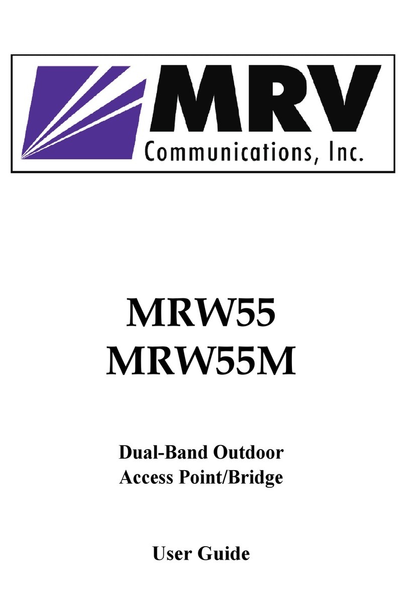 MRV Communications MRW55 user guide