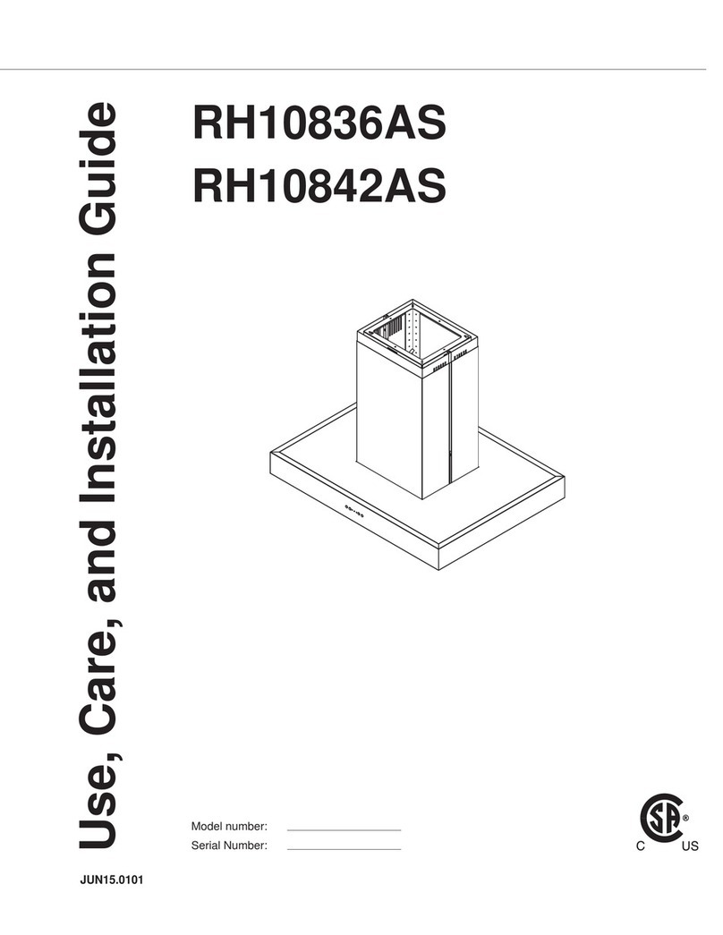 Yale RH10836AS Use, care and installation guide
