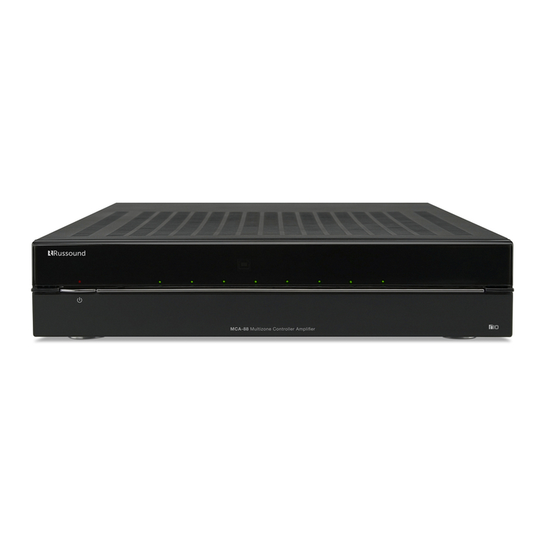 Russound MCA-88 installation manual