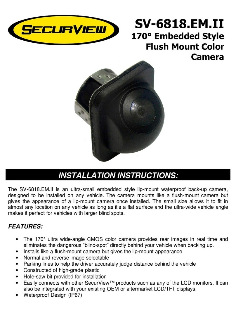 SecurView SV-6818.EM.II installation instructions