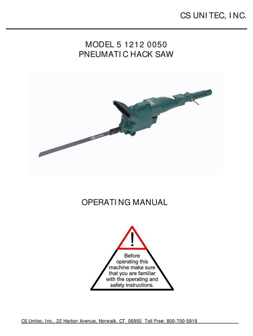 CS Unitec 5 1212 0050 Operation manual