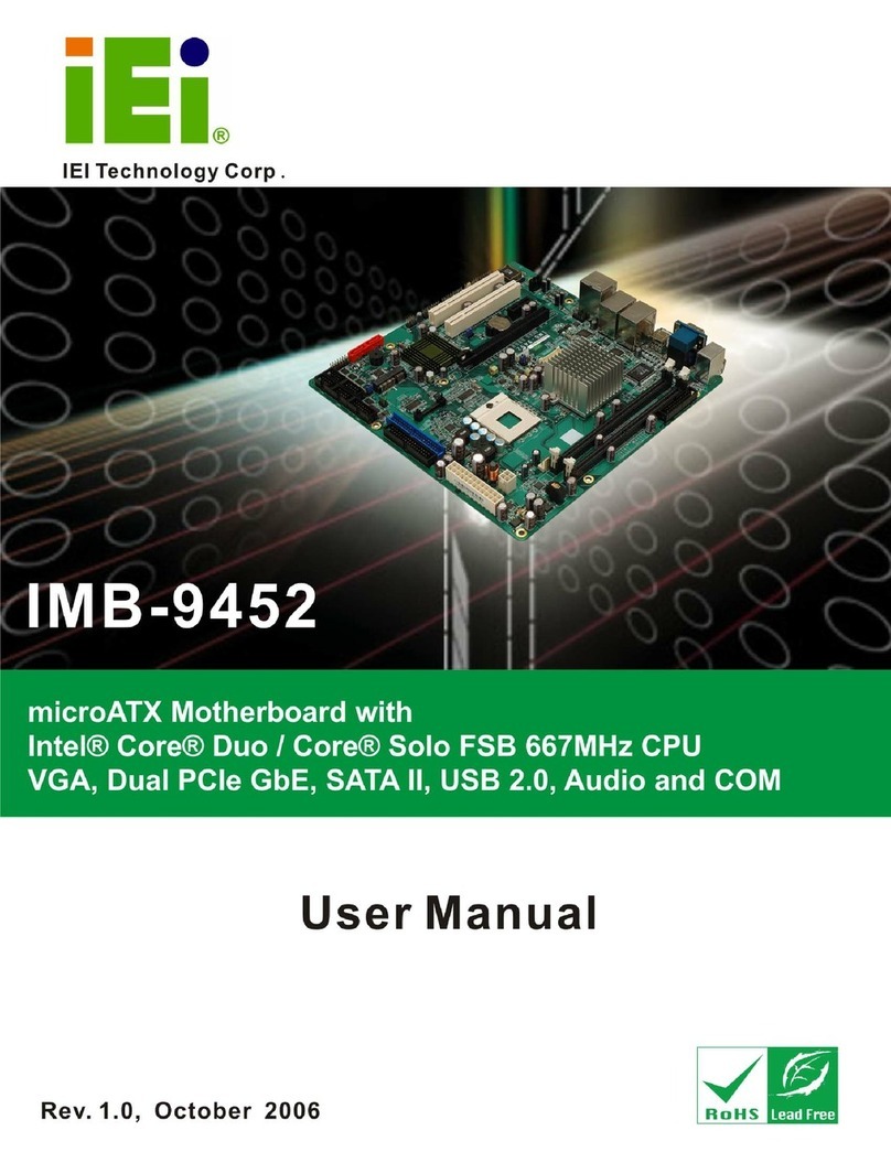 IEI Technology IMB-9452 user manual