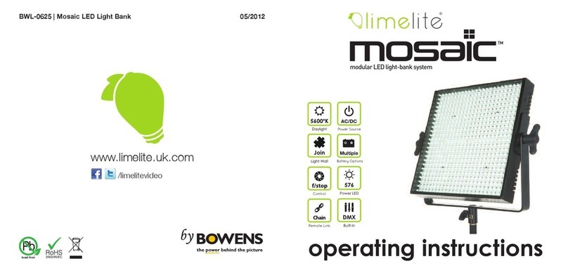 Mosaic BWL-0625 operating instructions