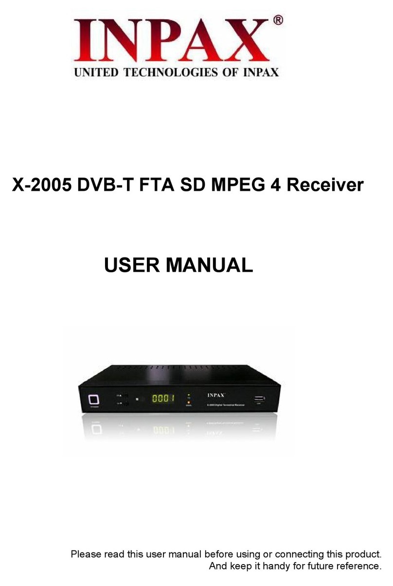 Inpax X-2005 user manual