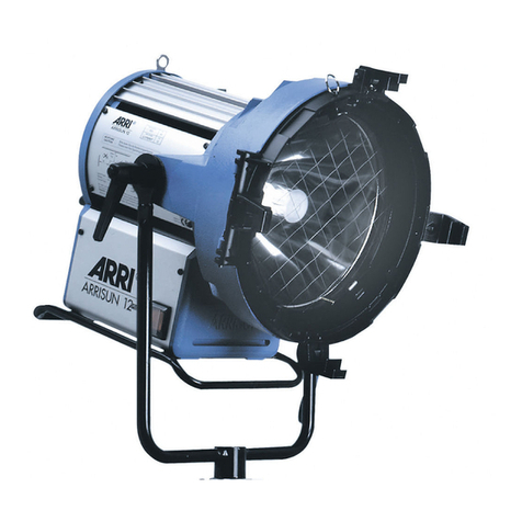 ARRI ARRISUN 12 Plus operating instructions