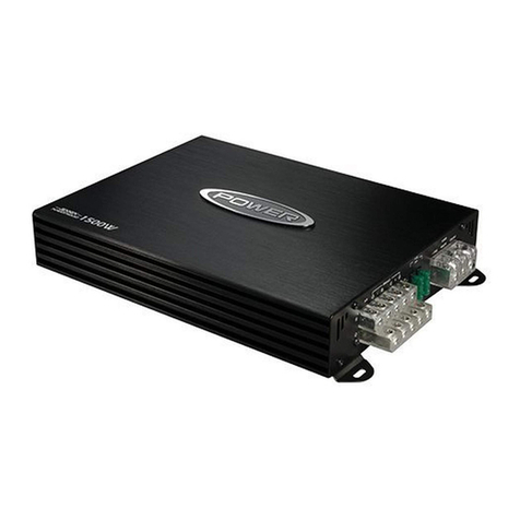 Jensen Power760x5D User manual