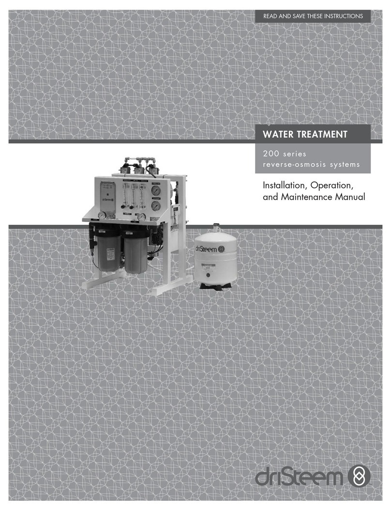 DriSteem 201 Installation, operation and maintenance manual DriSteem 201 Installation, operation and maintenance manual
