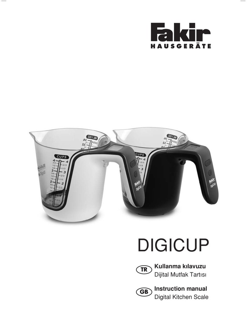Fakir DIGICUP User manual