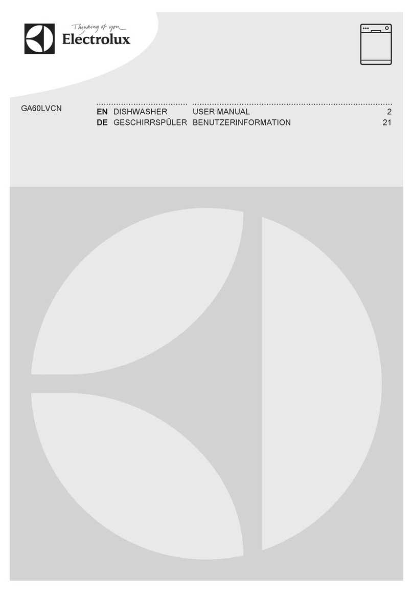 Electrolux GA60LVCN User manual