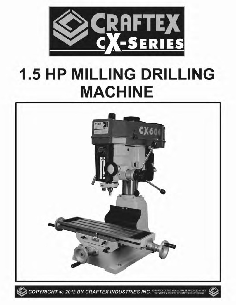 Craftex CX604 User instruction
