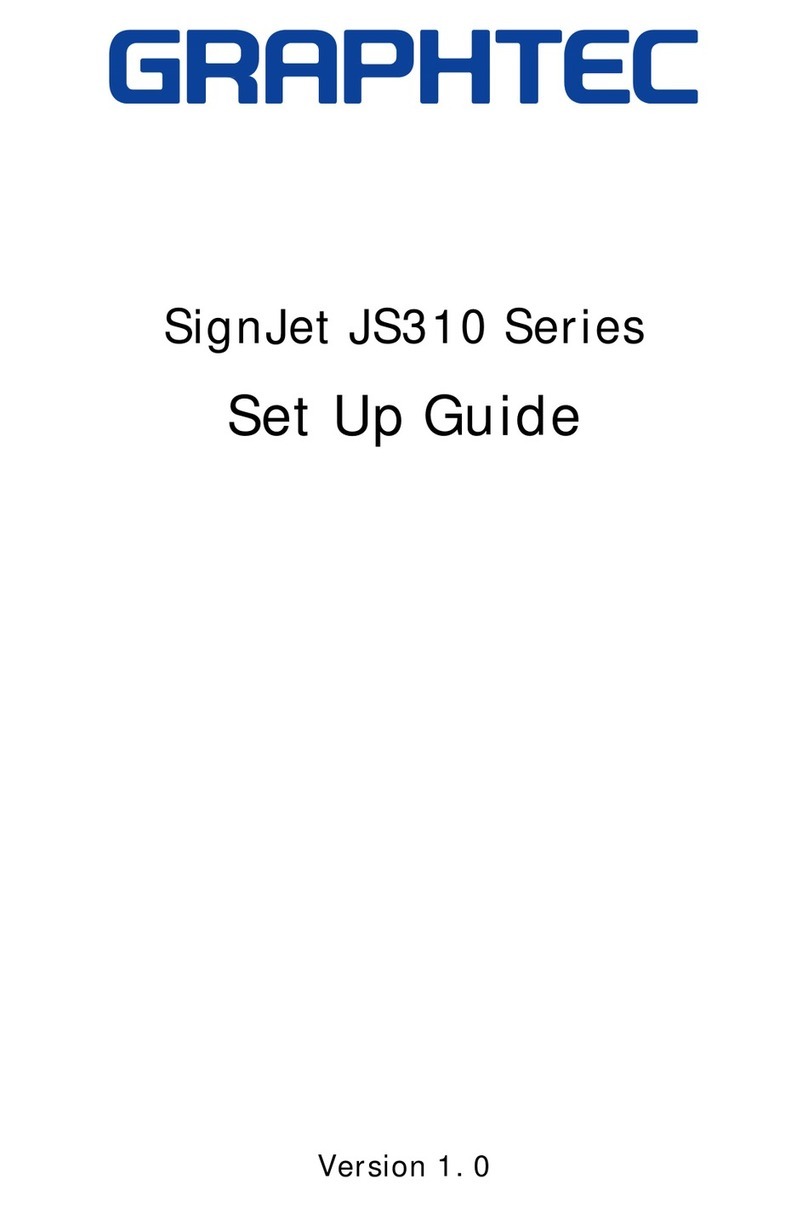 GRAPHTEC SignJet JS310 Series Setup guide