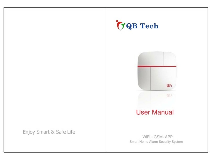 QB Tech WiFi GSM user manual