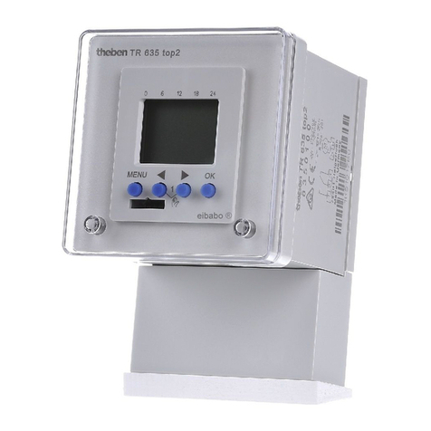 Theben TR 635 top2 Installation and operating instructions
