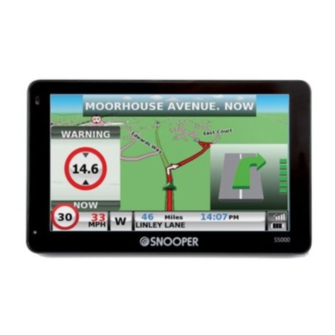 Snooper S5000 User manual