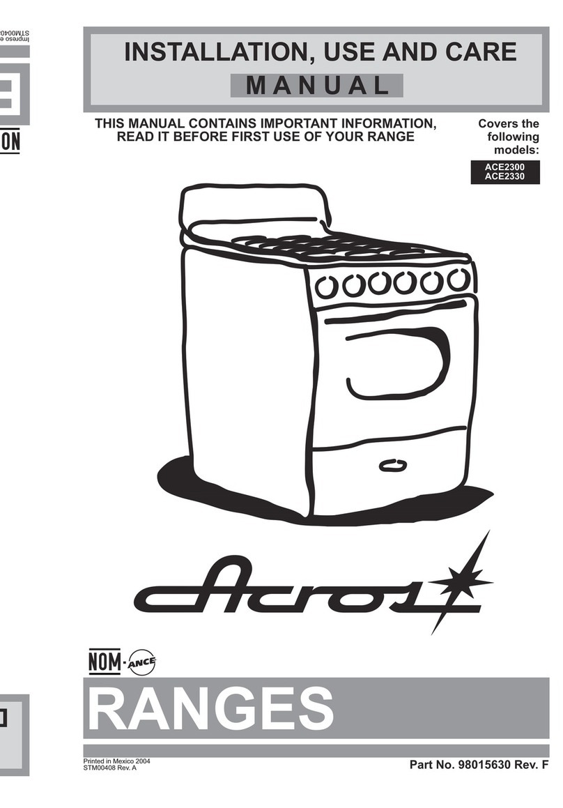 Acros ACE2300 Instructions for use