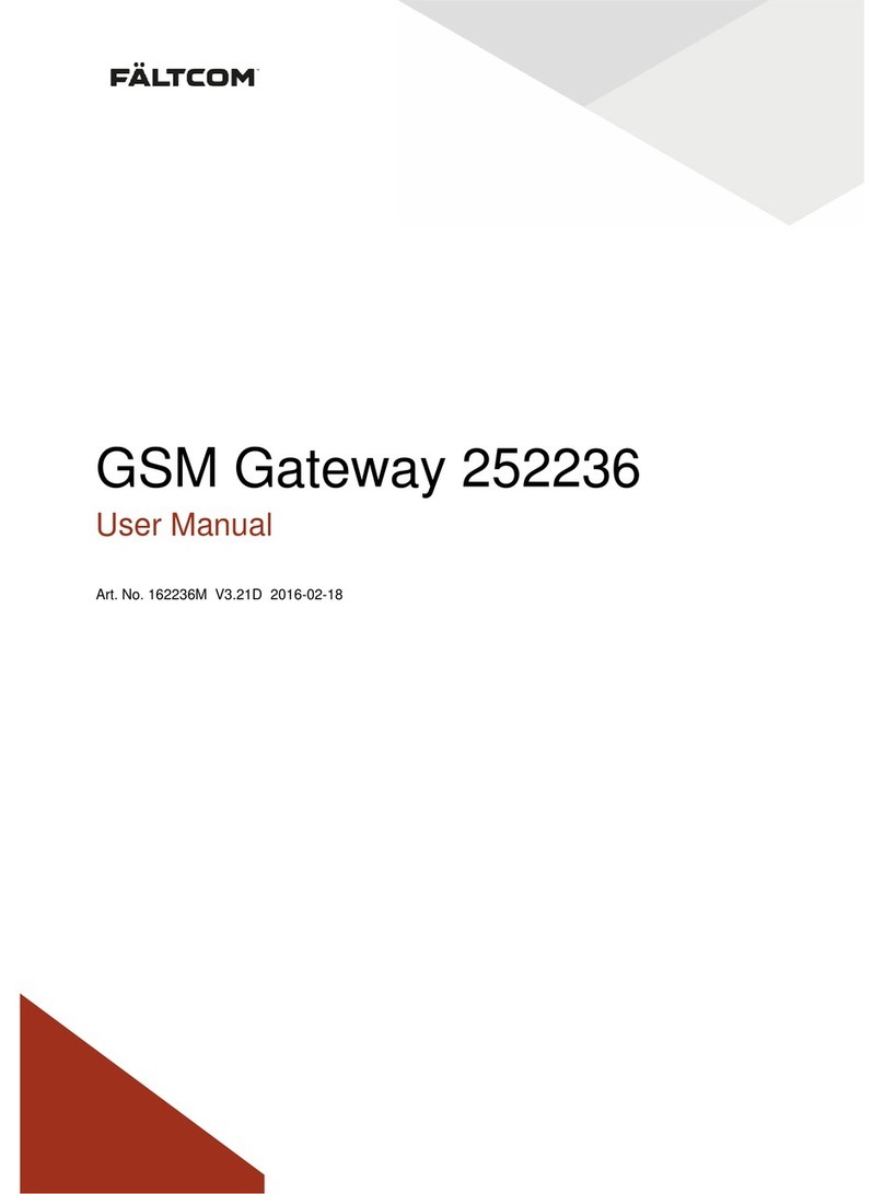 FältCom 252236 user manual