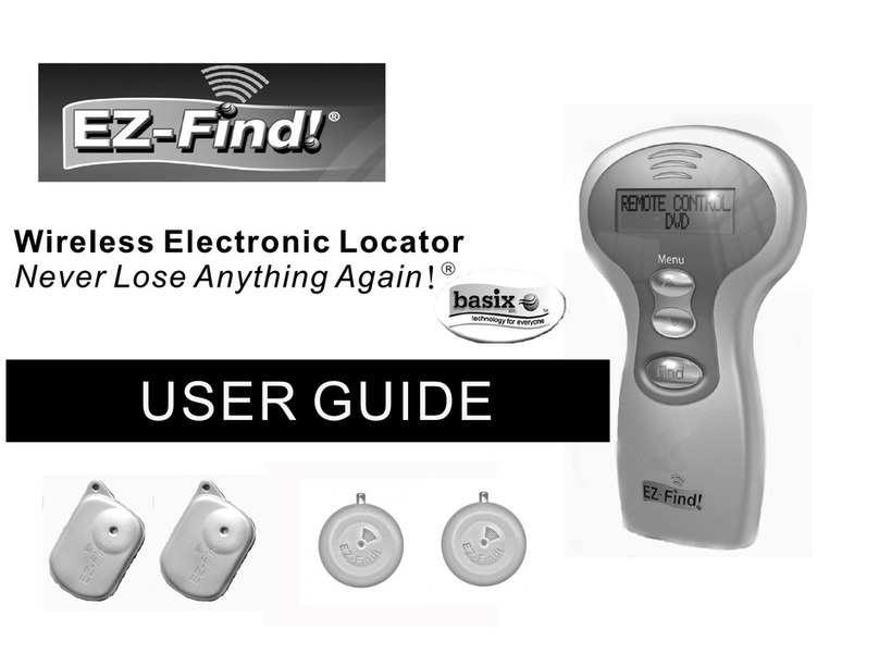 Basix EZ-FIND instruction manual