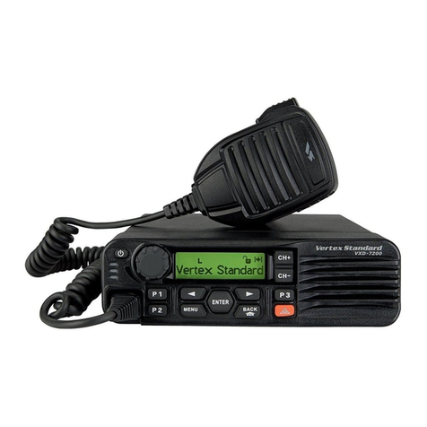 Vertex Standard VXD Series User manual
