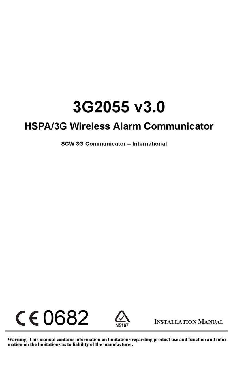 DSC 3G2055 User manual DSC 3G2055 User manual
