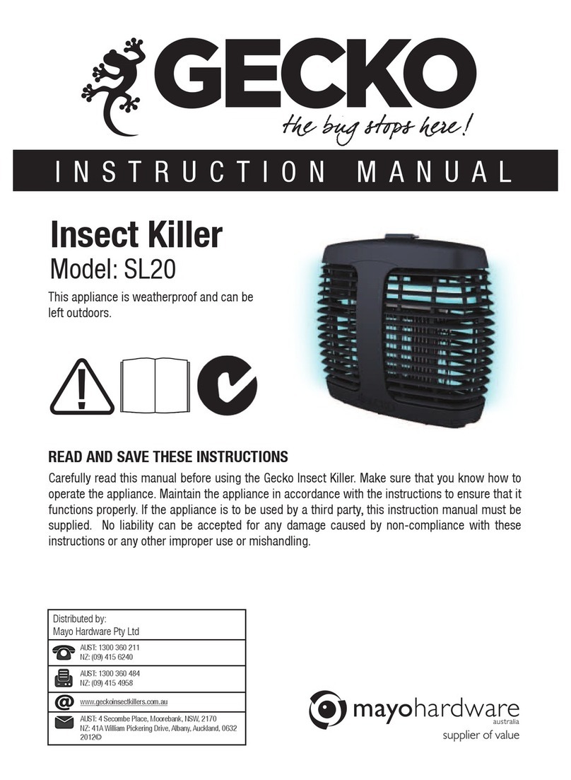 Gecko SL20 User manual