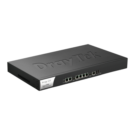 Draytek Vigor3900 Series user guide