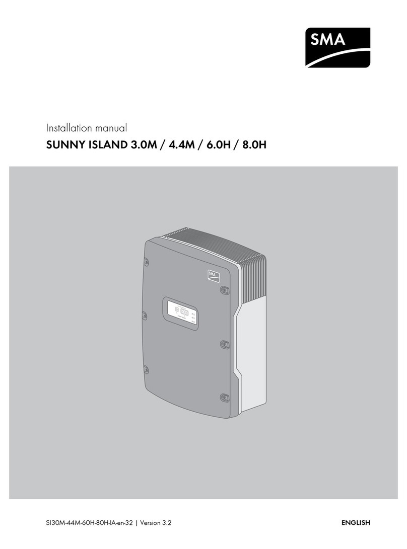 SMA SUNNY ISLAND 3.0M User manual